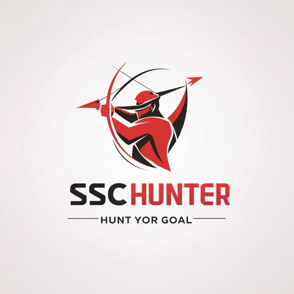 LOGO-Design-for-SSC-Hunter-Pursue-Your-Goals-with-Clarity