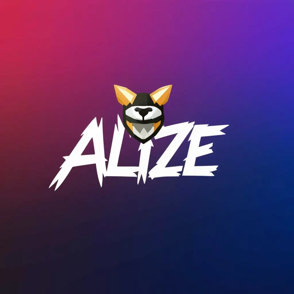 a logo design,with the text "aliZe", main symbol:Roblox,complex,be used in Animals Pets industry,clear background