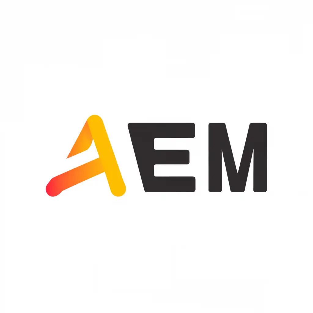 a logo design,with the text "MEA", main symbol:AEM,Moderate,clear background