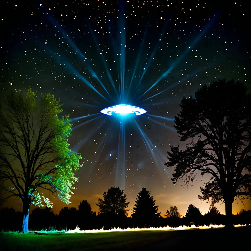 Enigmatic Lights in the Sentient Sky UFO Phenomena Revealed