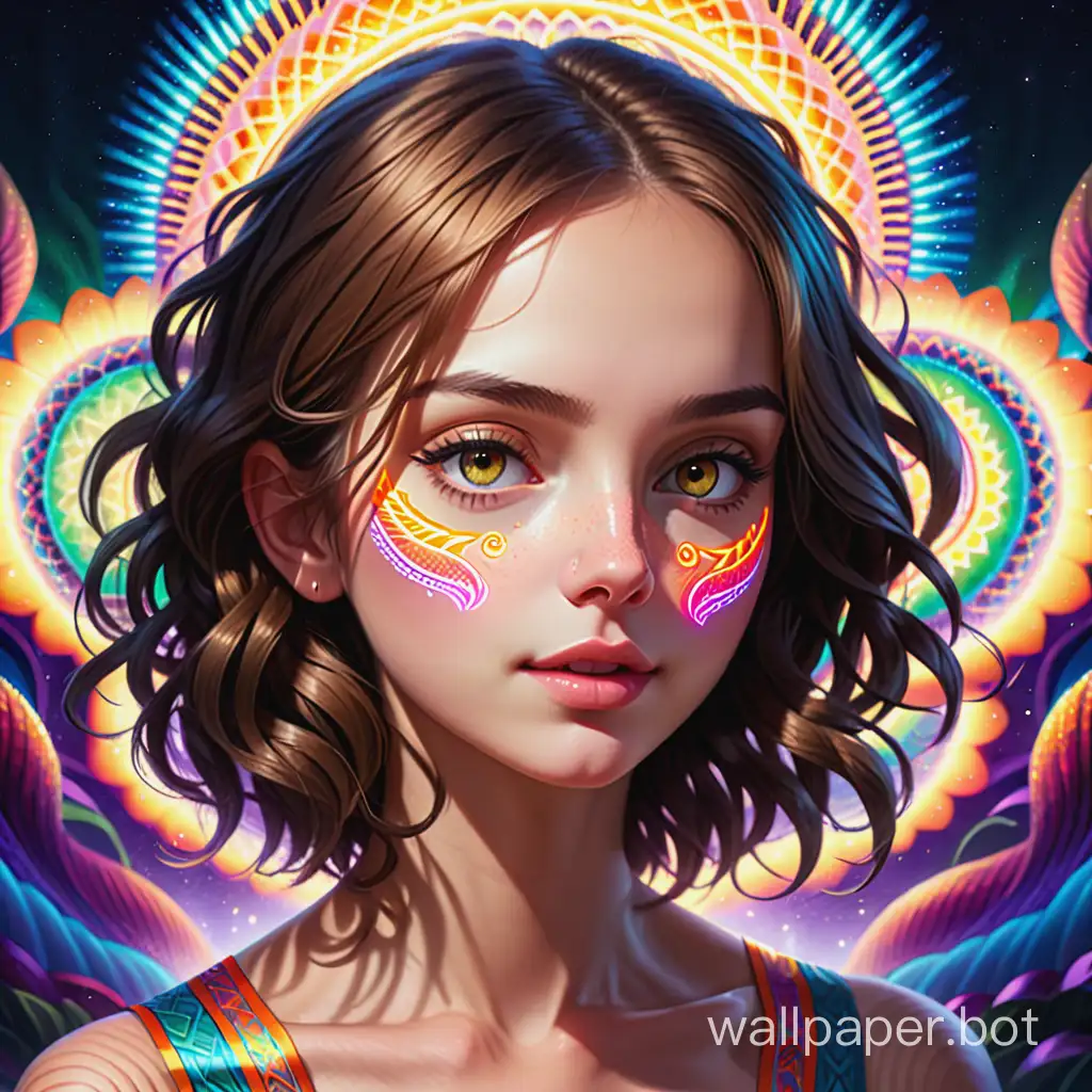 Enigmatic-Portrait-Slender-Girl-with-Mesmerizing-Gaze-and-Psychedelic-Aura