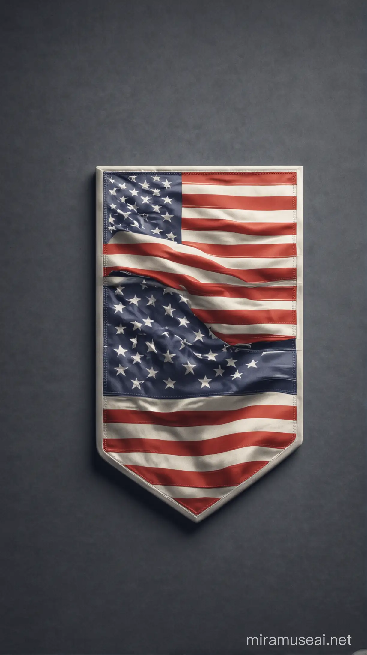 American Flag Incorporated in Logo Design