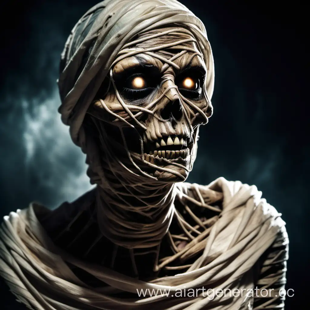 Eerie-and-Frightening-Mummy-Emerging-from-Ancient-Tomb