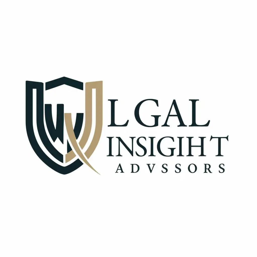 logo, legal, with the text " Legal Insight Advisors", typography, be used in Legal industry