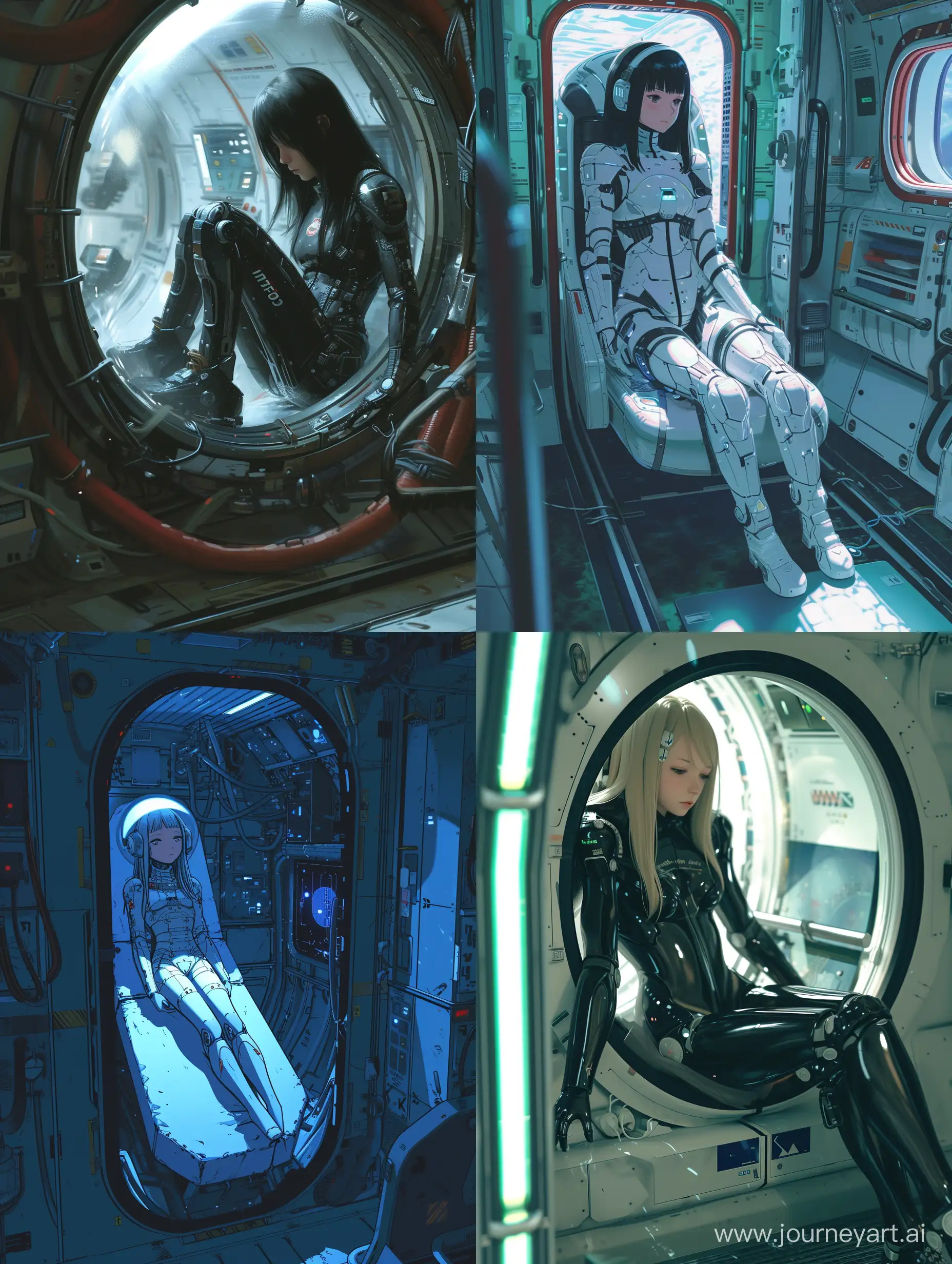 Android-Girl-Awakening-in-Space-Liner-Hibernation-Chamber