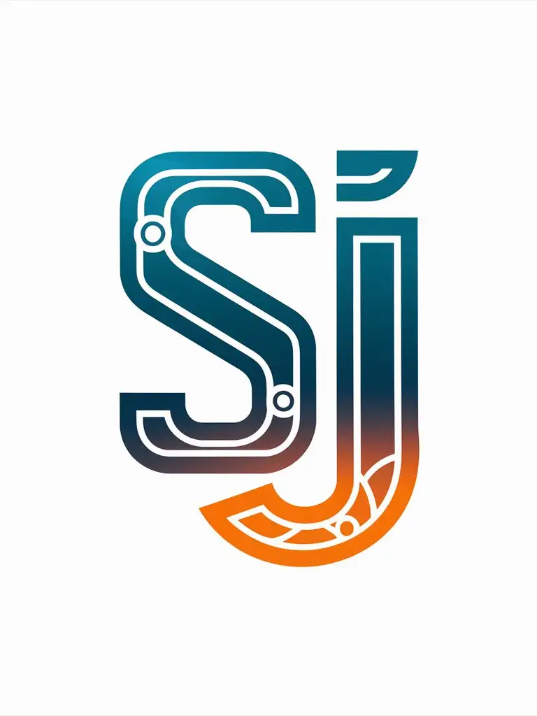 Please design a logo with S and J
Contains elements such as the internet, technology, and machines
