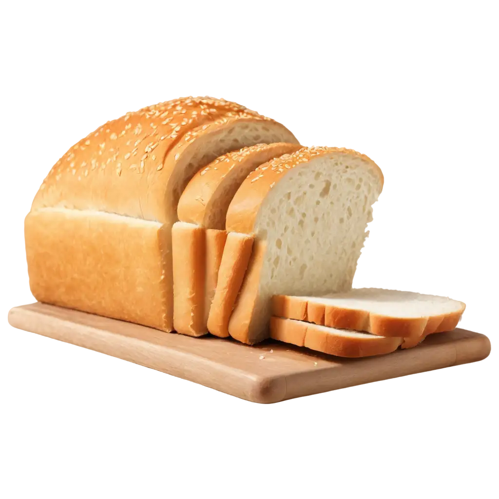 Deliciously-Crisp-White-Bread-PNG-Image-Perfect-for-Culinary-Blogs-and-Recipes