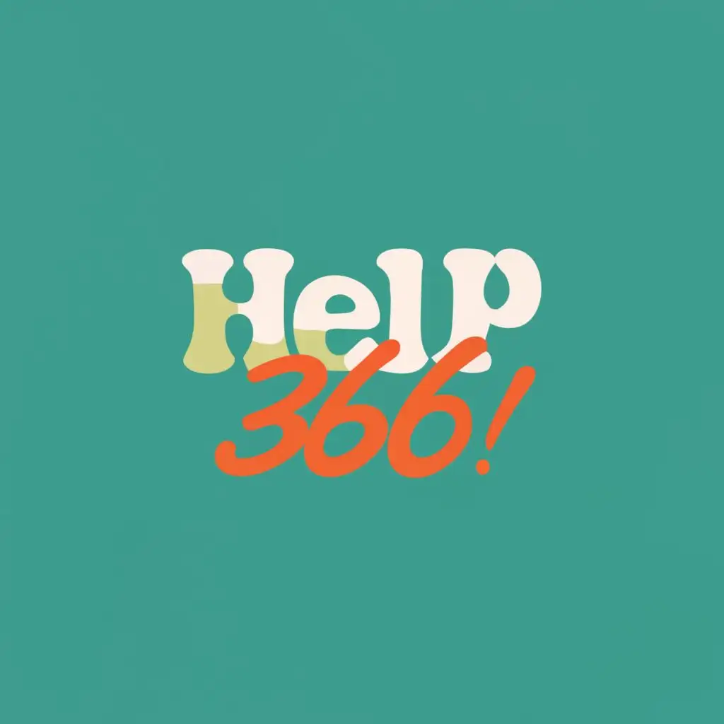 logo, 360, with the text "Help 360", typography, be used in Internet industry