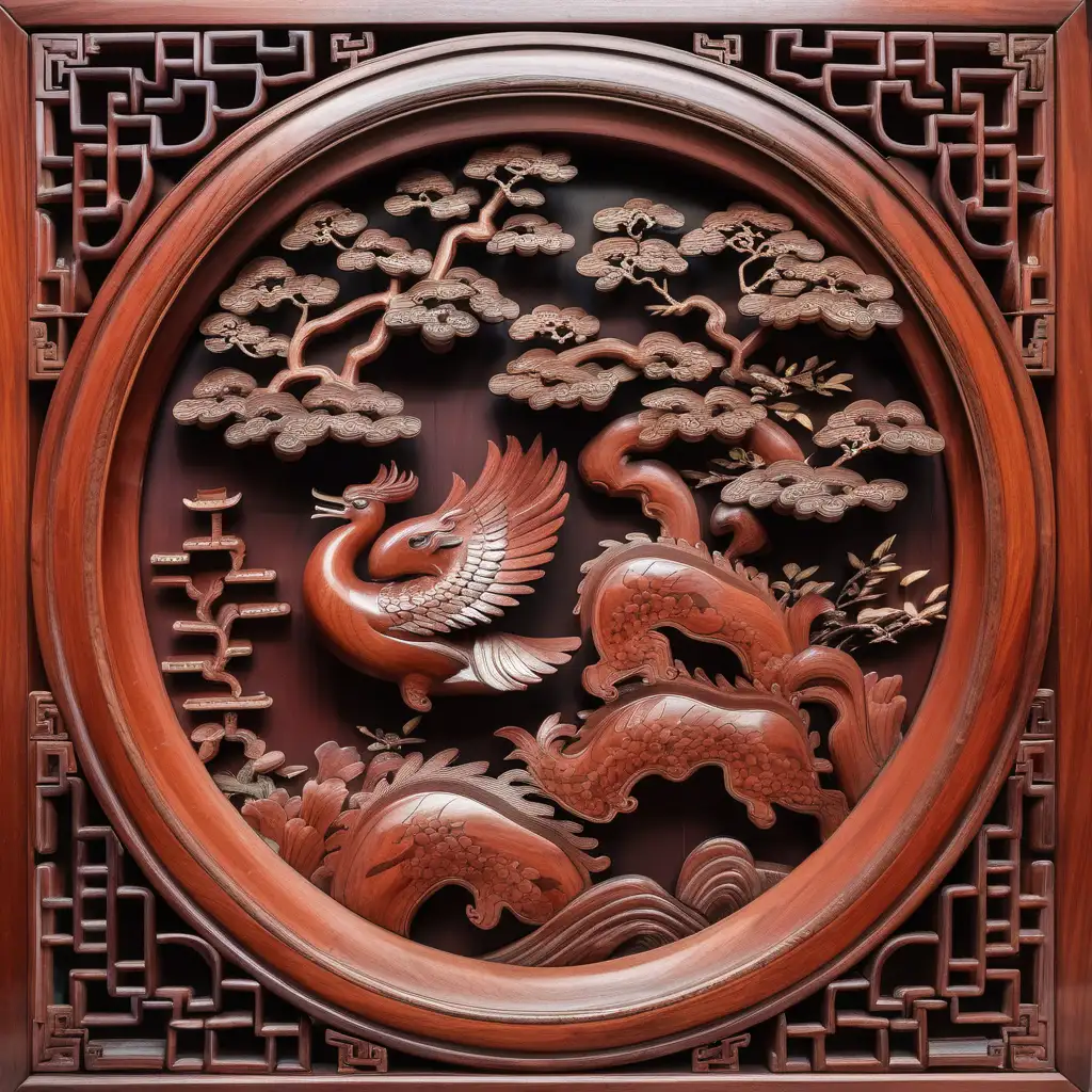 Exquisite Chinese Fancy Woodwork Craftsmanship