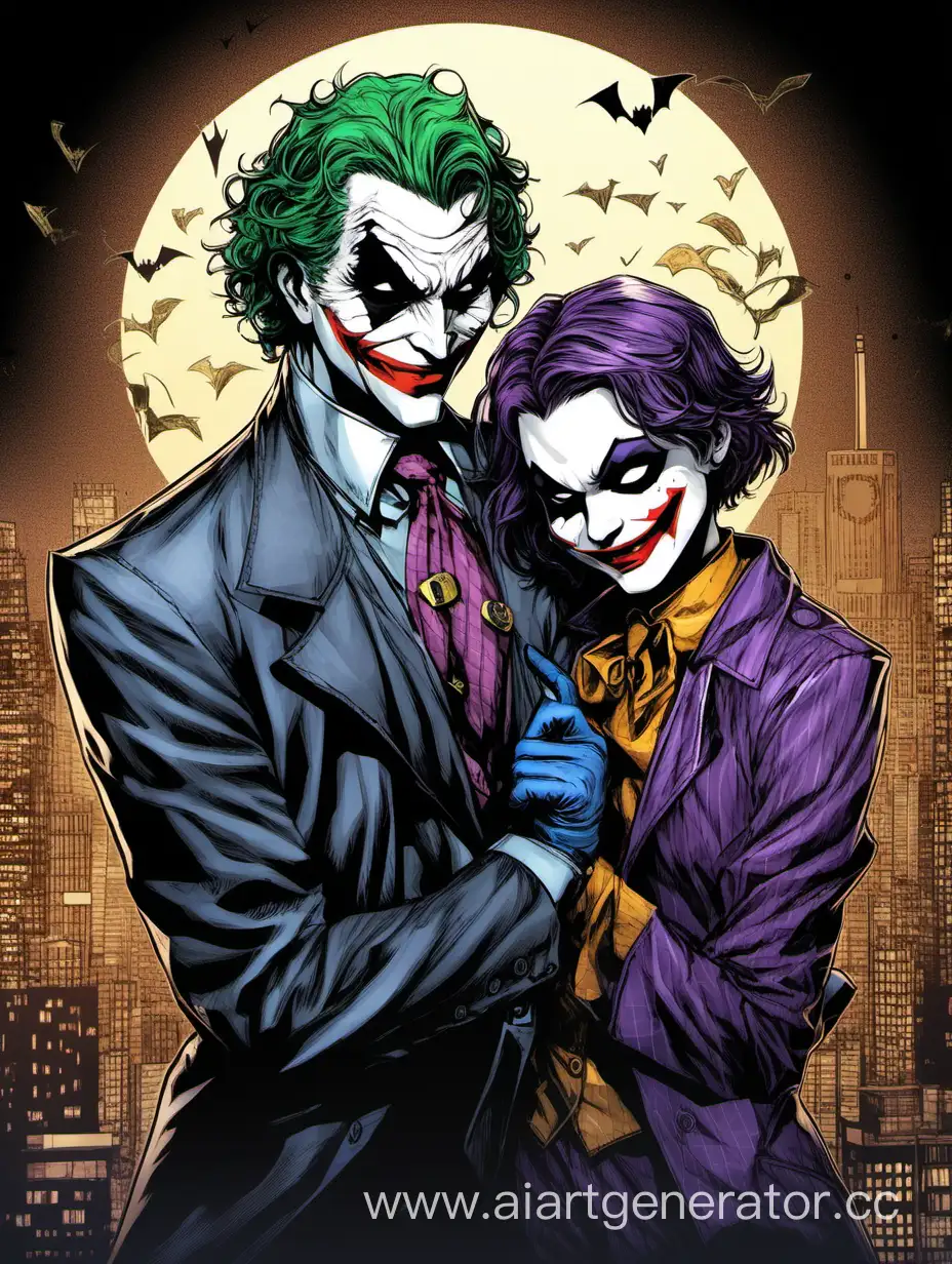 Criminal prince of Gotham - Joker and his sister Cipher