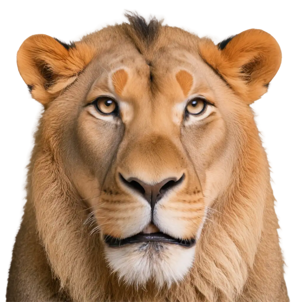 Majestic-Lion-PNG-Captivating-Frontal-Portrait-of-the-King-of-the-Jungle