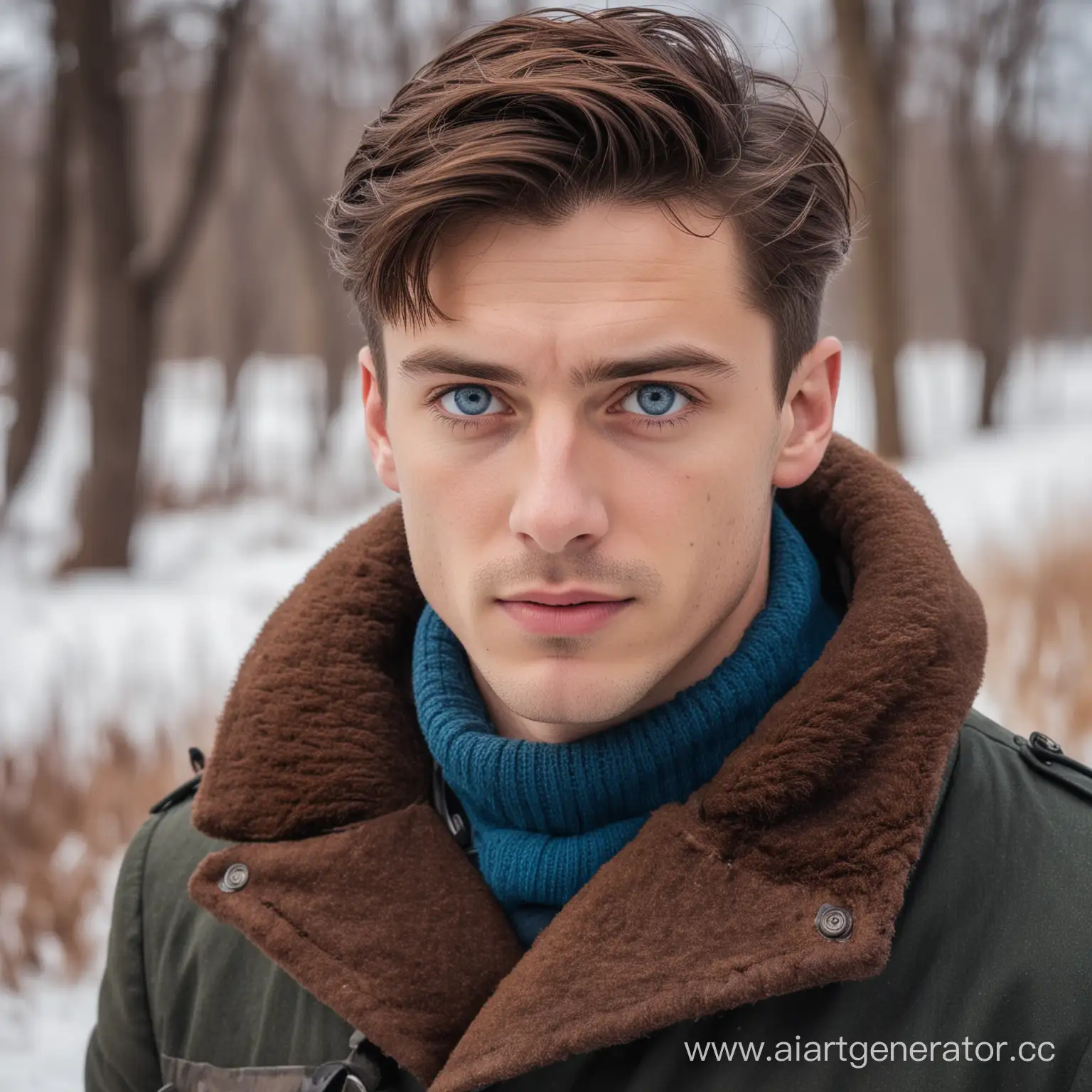 BlueEyed-OberLieutenant-Braving-Winter-Winds-with-Discontent