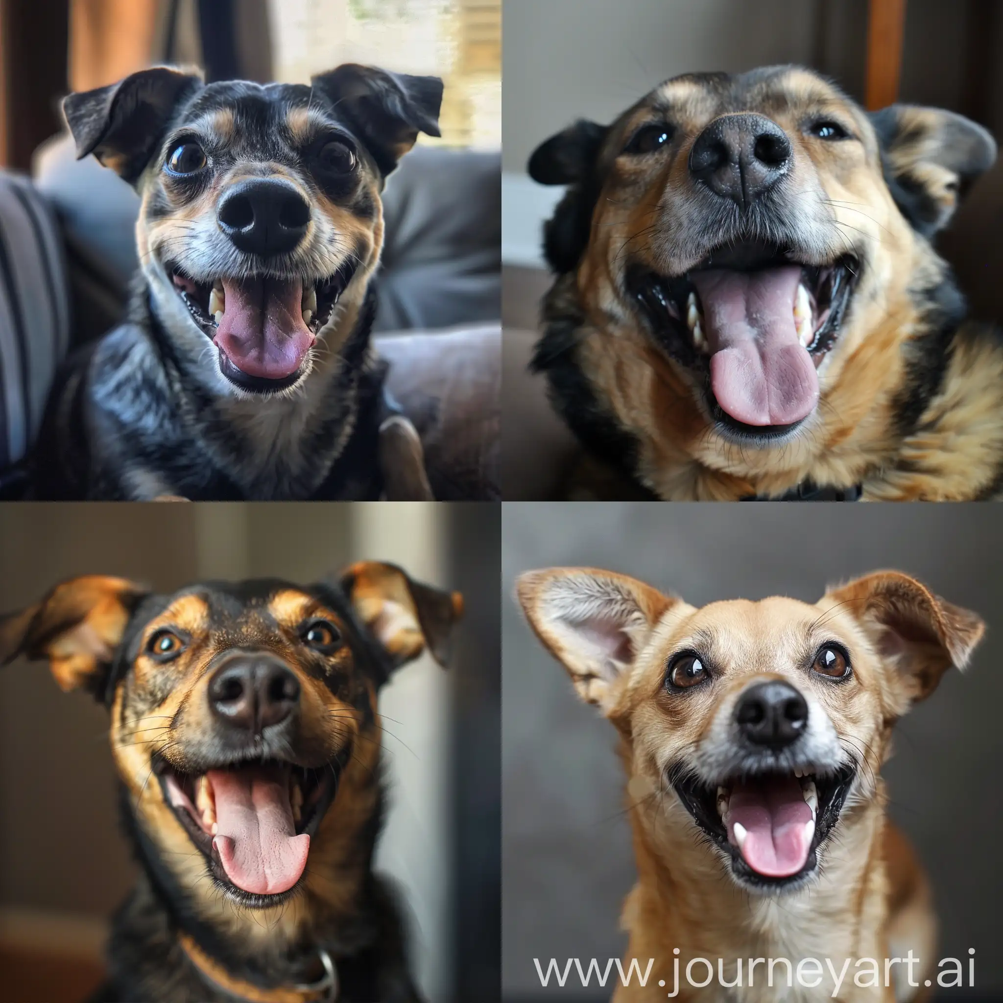 Joyful-Dog-Playing-Outdoors