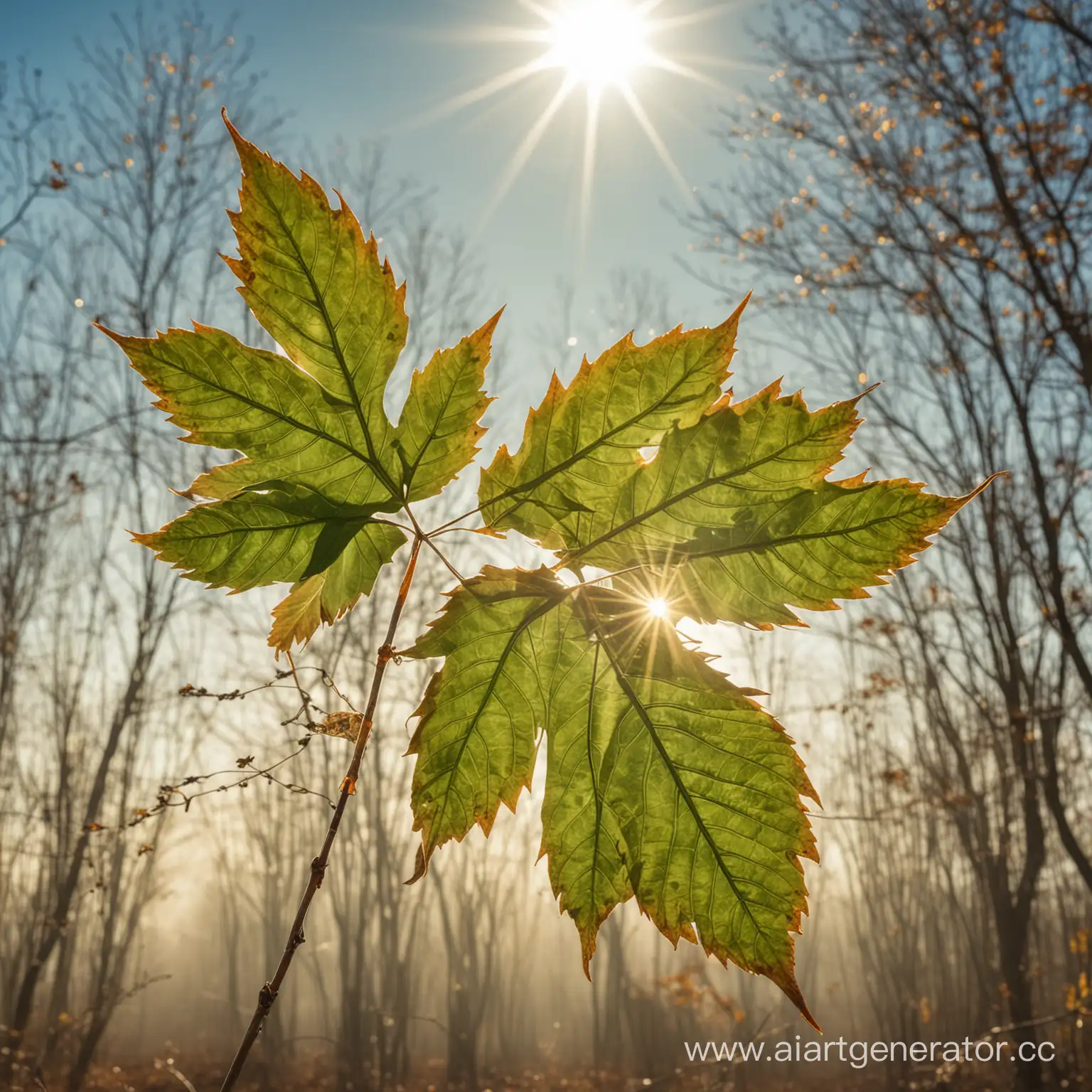 Sunlit-Leaves-Dancing-in-the-Breeze