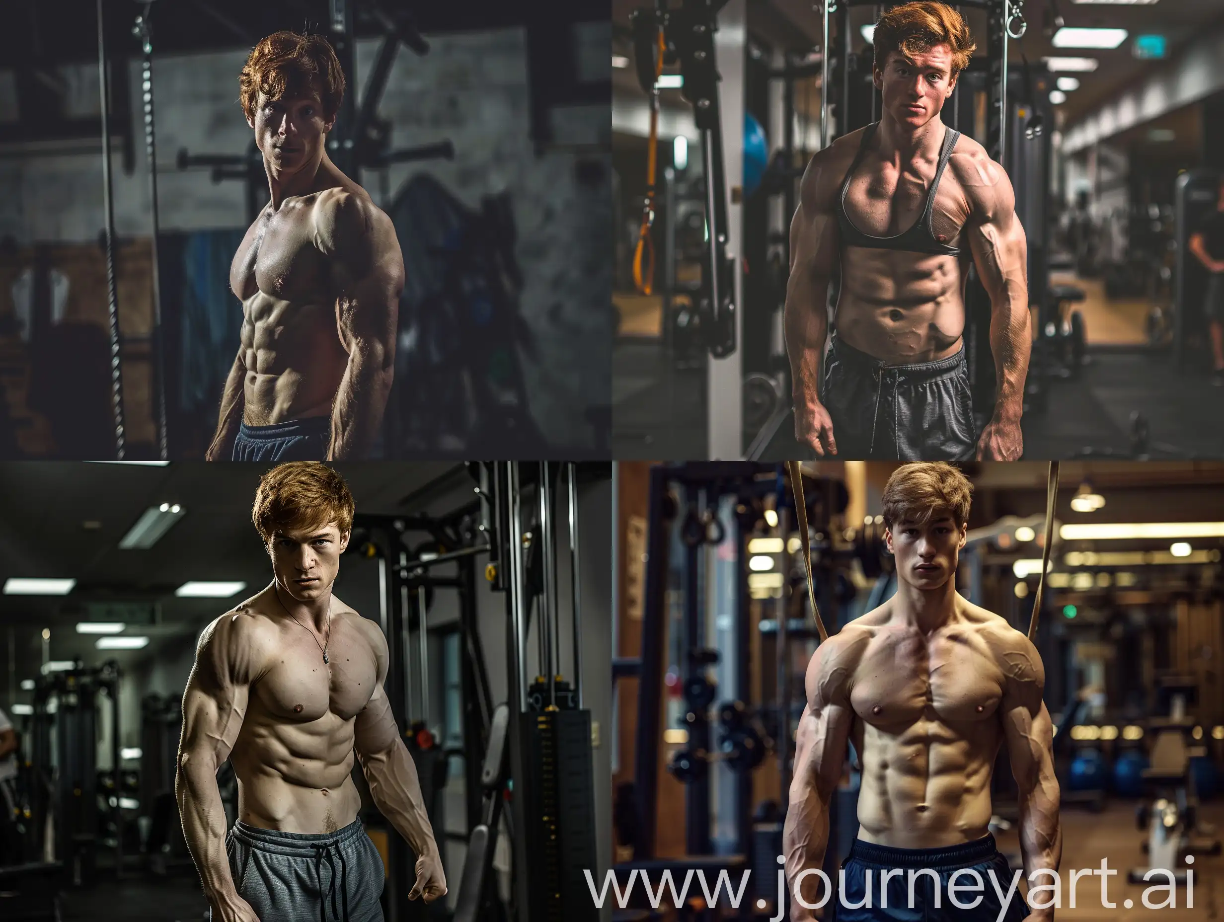 Percy-Weasley-Workout-Session-in-Wizard-Gym-Harry-Potter-Movie-Character
