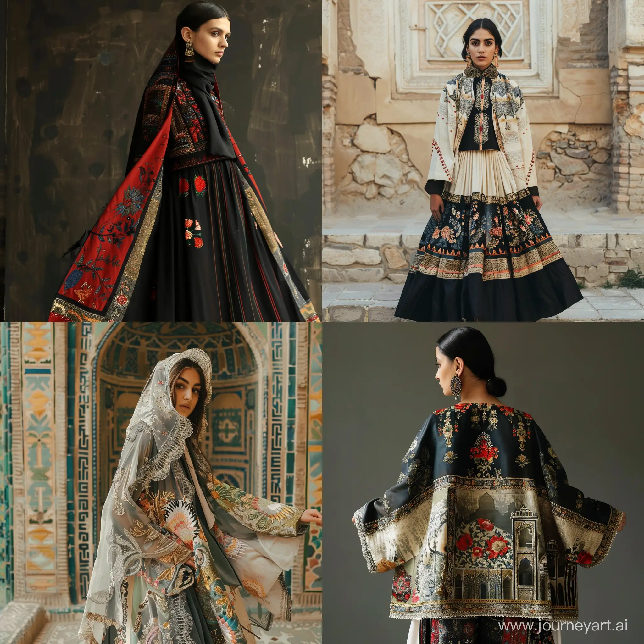 Iranian-Architecture-Inspired-Clothing-Collection-Design