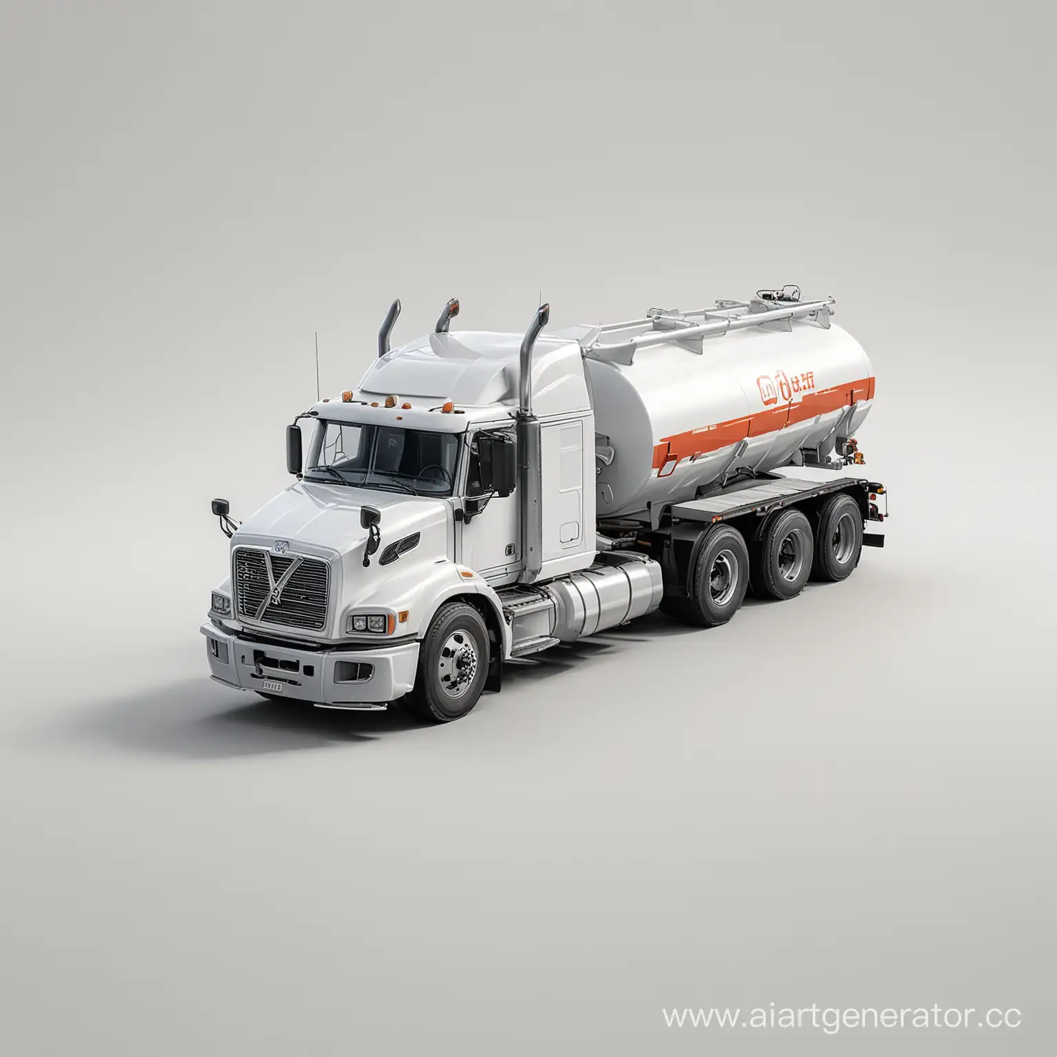 Fuel-Truck-Isolated-on-White-Background