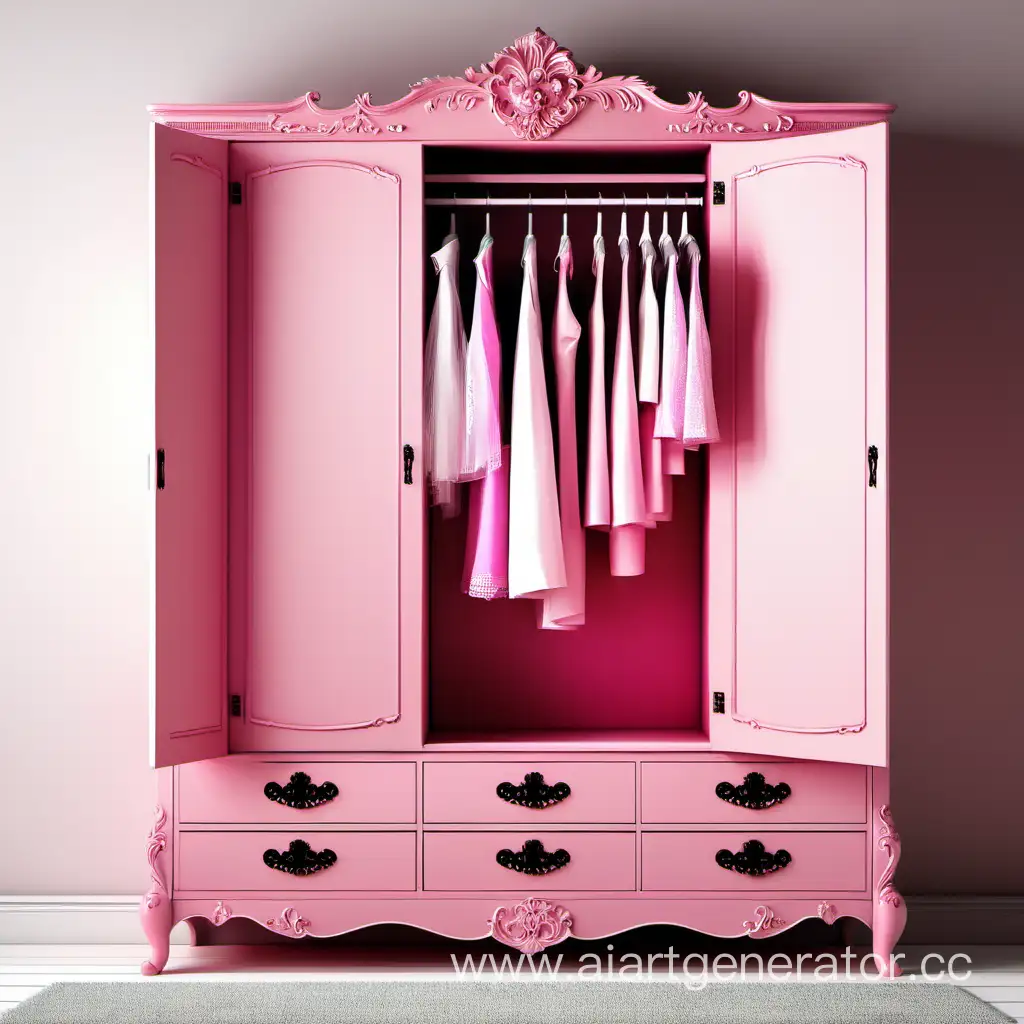 Elegant-Pink-Wardrobe-with-Timeless-Charm-and-Ample-Storage