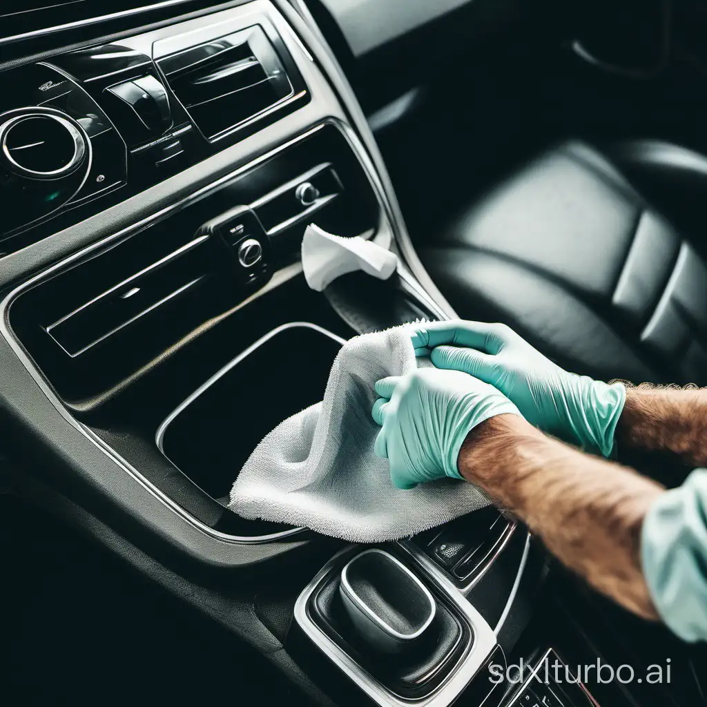 Car-Interior-Cleaning-with-a-Wipe-by-a-Professional-Cleaner