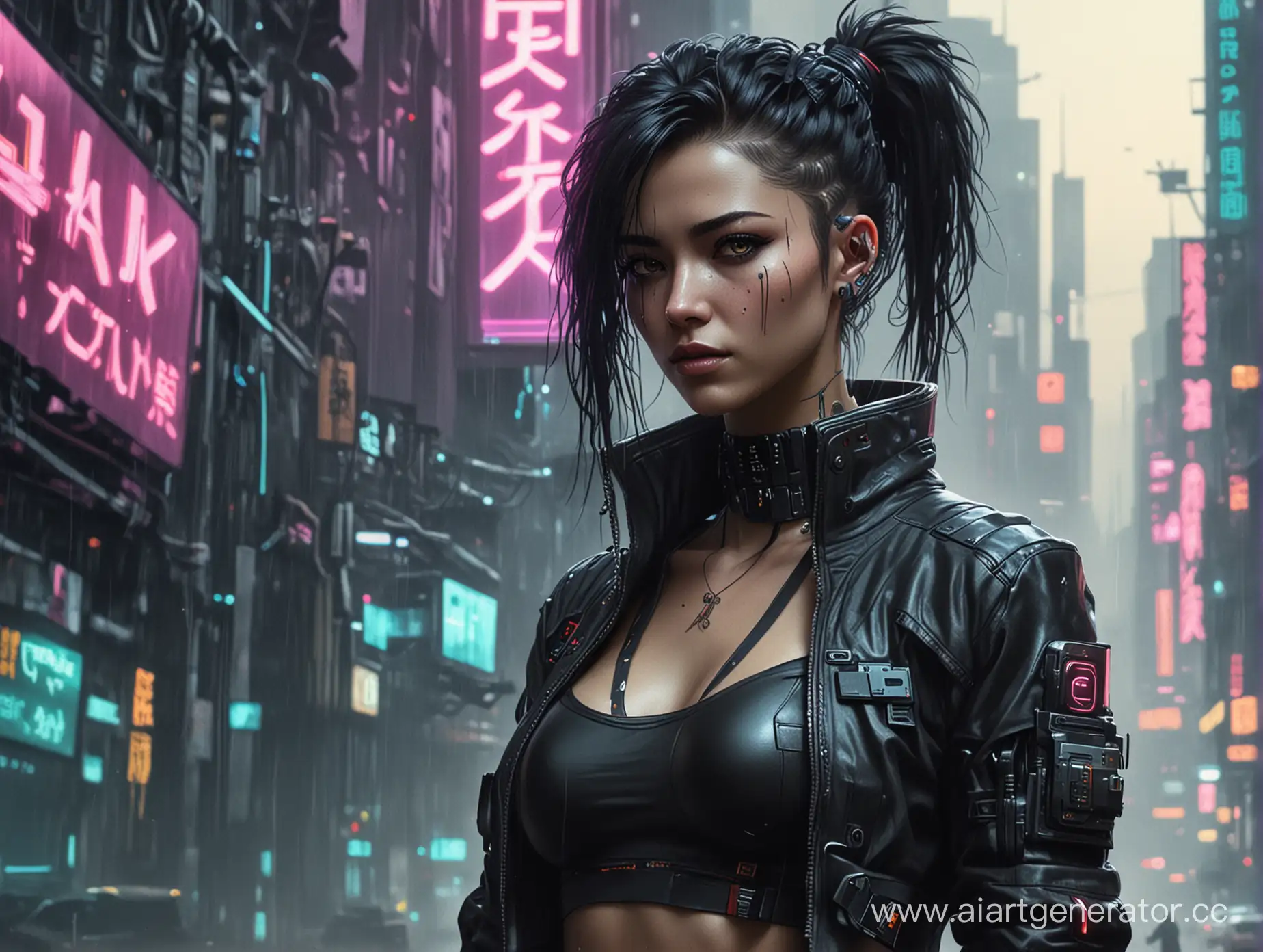 Neon-Cityscape-Futuristic-Cyberpunk-Urban-Landscape