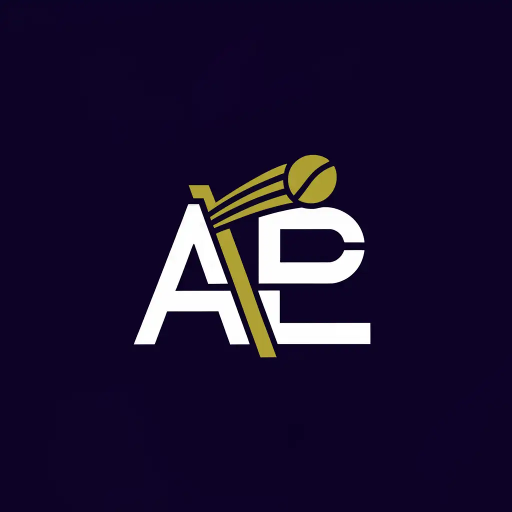 a logo design,with the text "APL", main symbol:Cricket,Moderate,be used in Sports Fitness industry,clear background