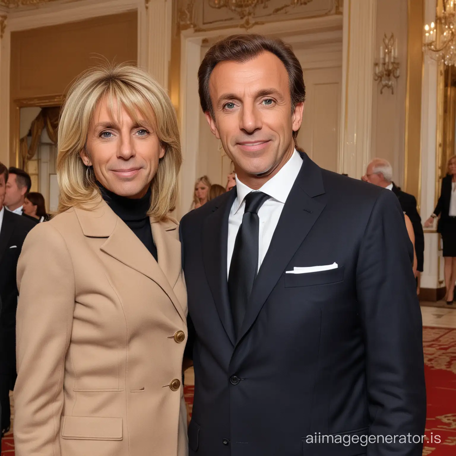 Photo of Brigitte Macron's brother