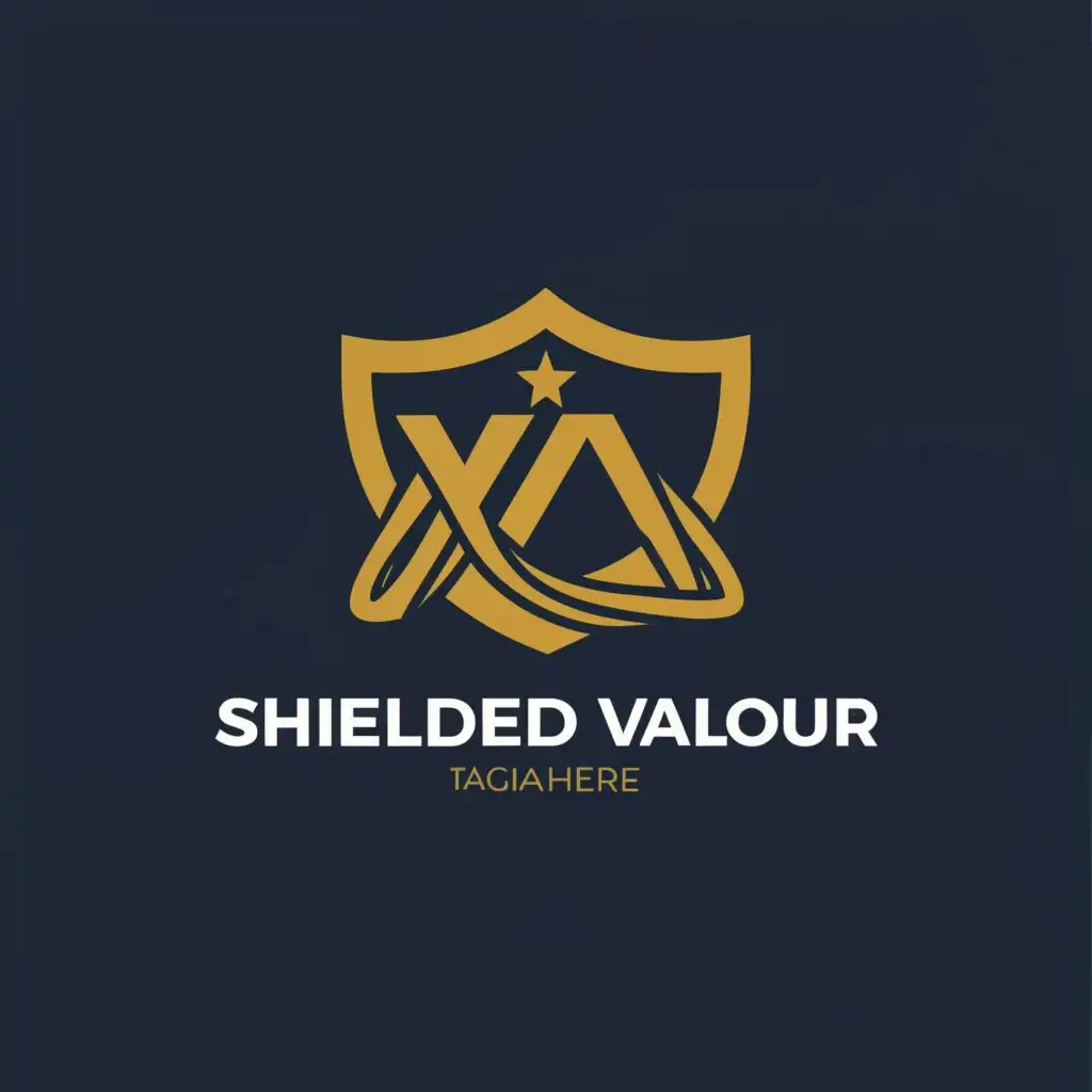a logo design,with the text "Shielded Valour", main symbol:Vietnam,Moderate,clear background