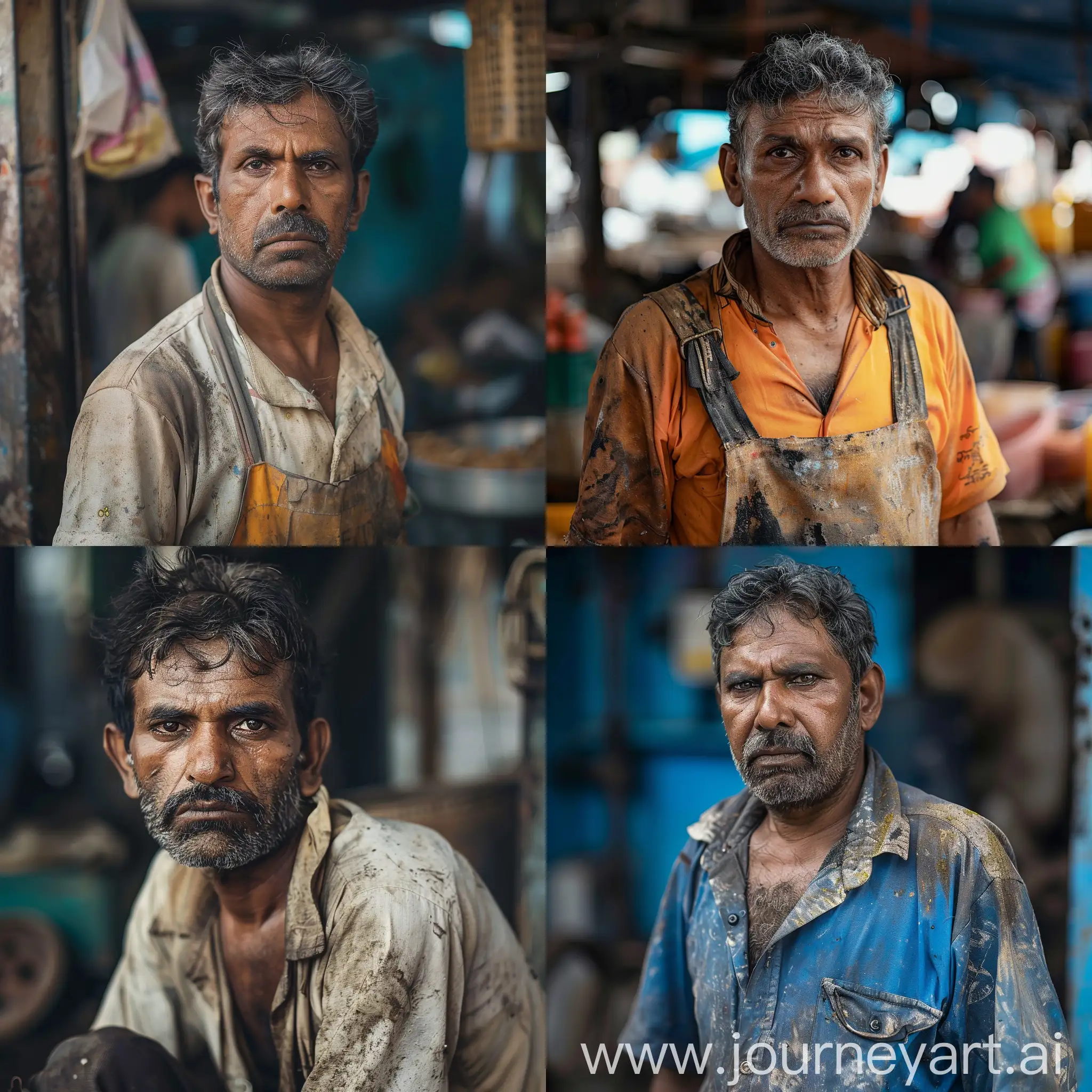 Struggling-MiddleAged-Worker-Surviving-on-Meager-Wages