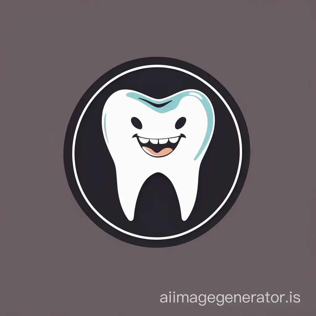 Modern-and-Minimalist-Dental-Logo-Featuring-a-Stylish-Tooth-Design
