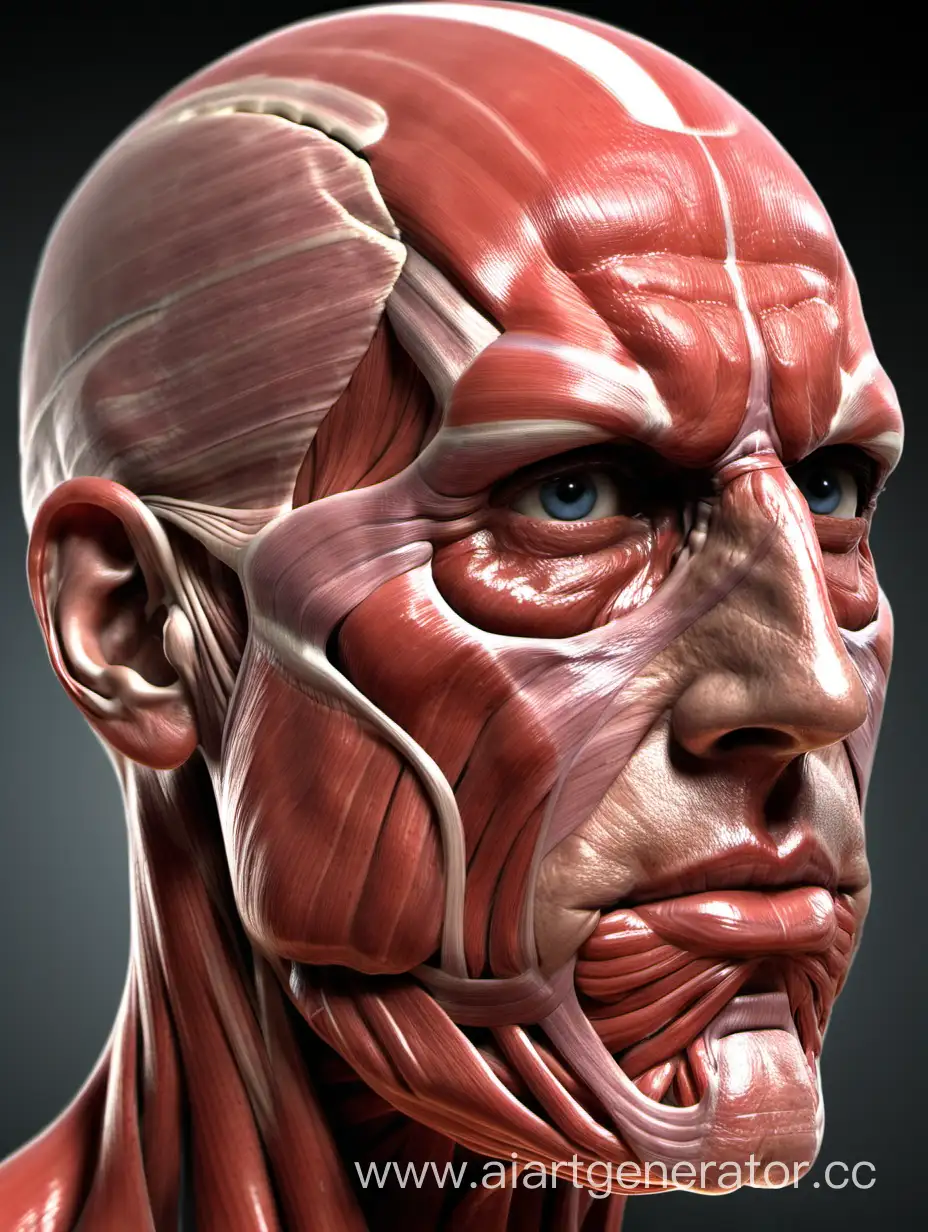 мышцы на лице