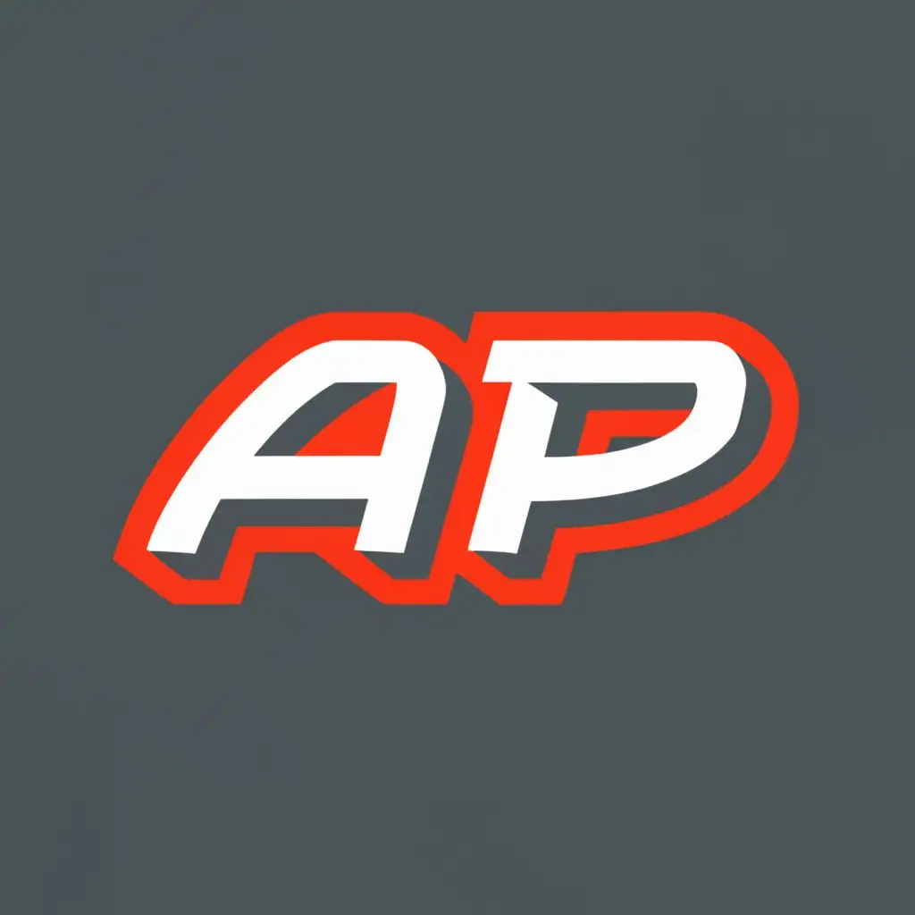 logo, power, with the text "AP", typography