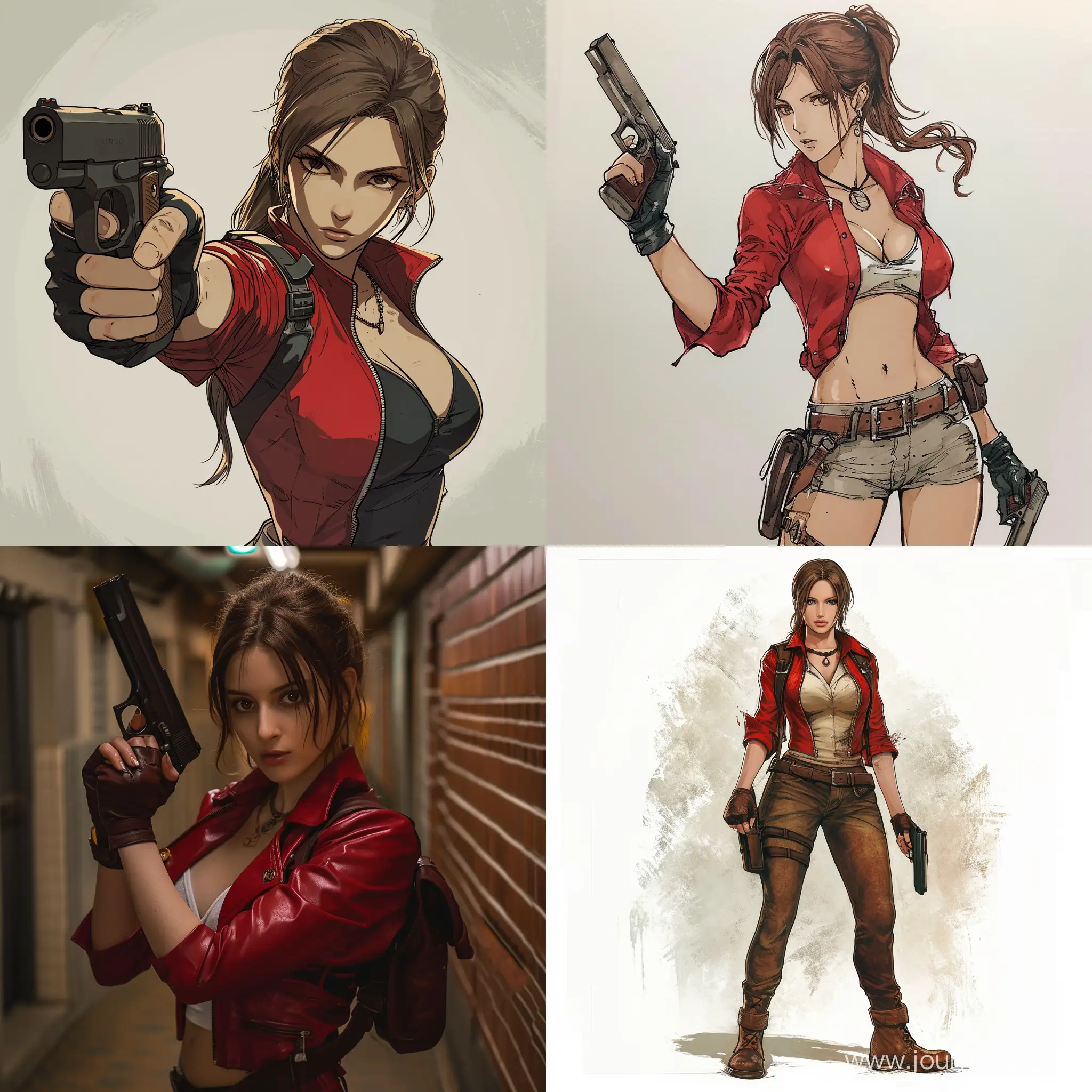 Claire Redfield one piece style