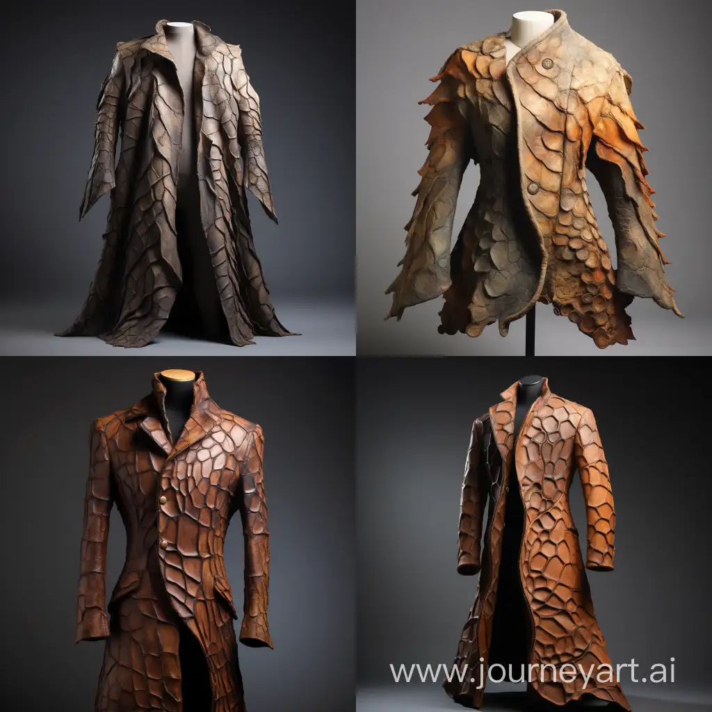 Dinosaur-Skin-Coat-Fashion-Unique-Prehistoric-Style