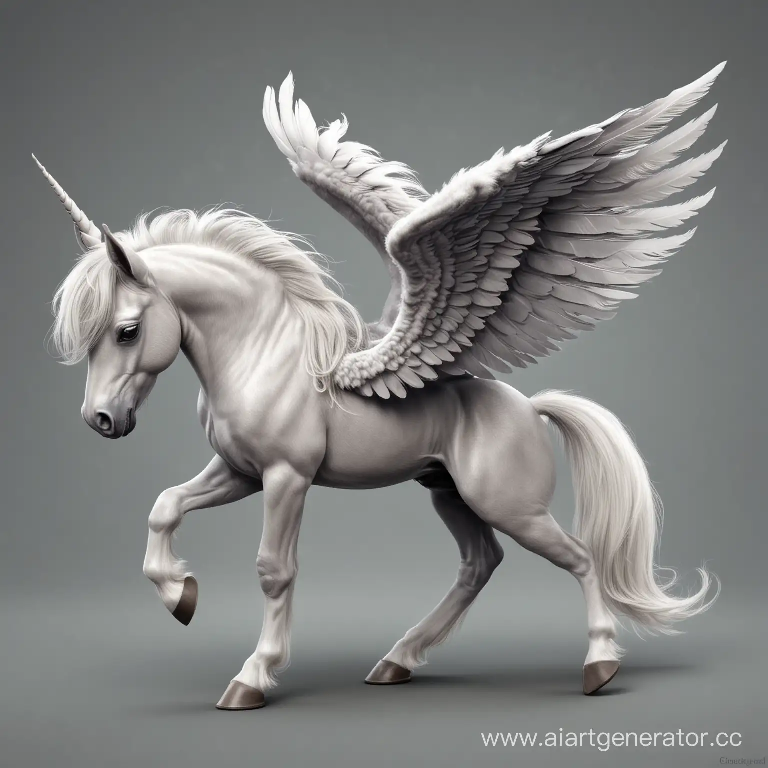 Magical-Reincarnation-A-Gray-Alicorn-Child-Transforming-into-a-Pony-Boy