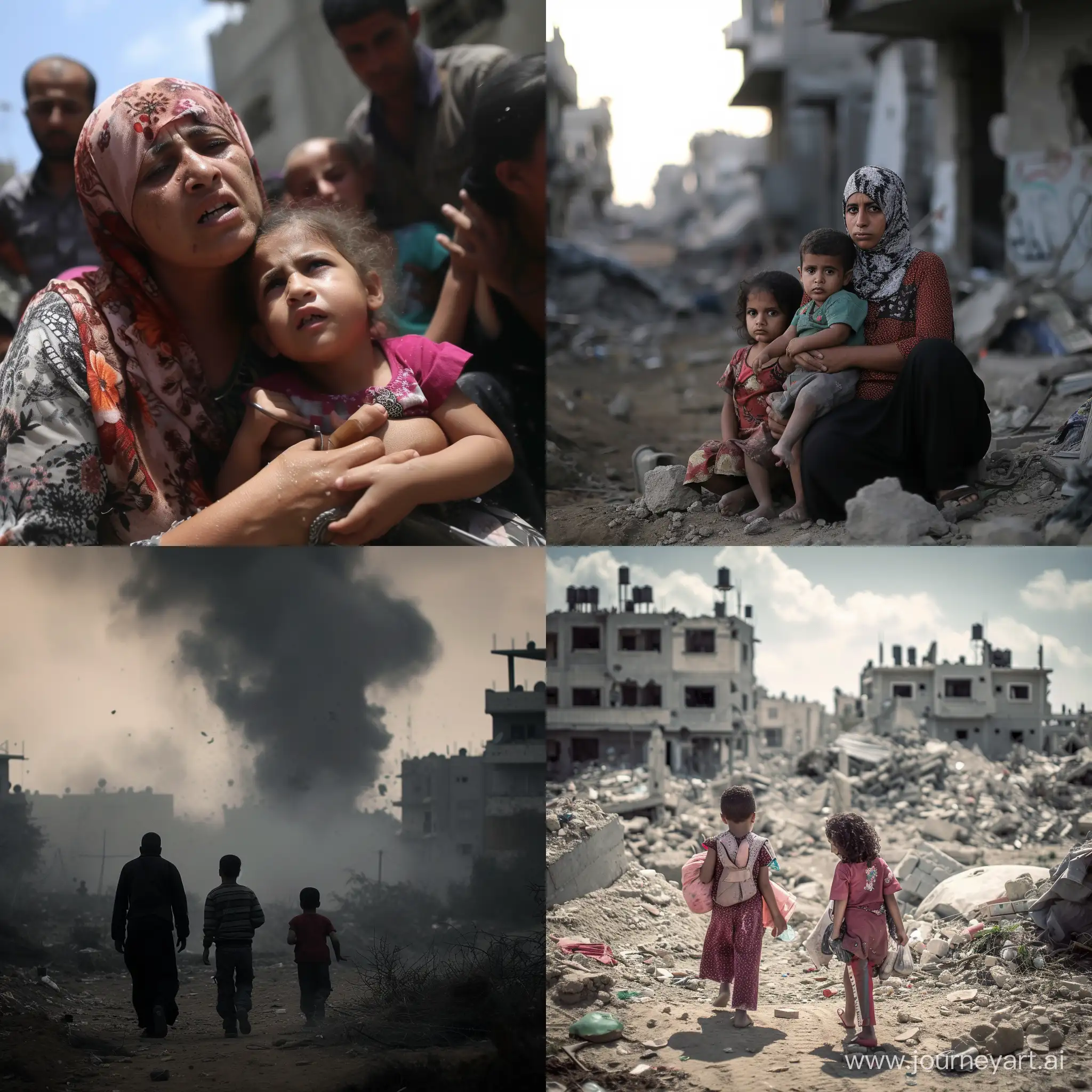 الحياة صعبة علي غزة أوقفوا الحرب