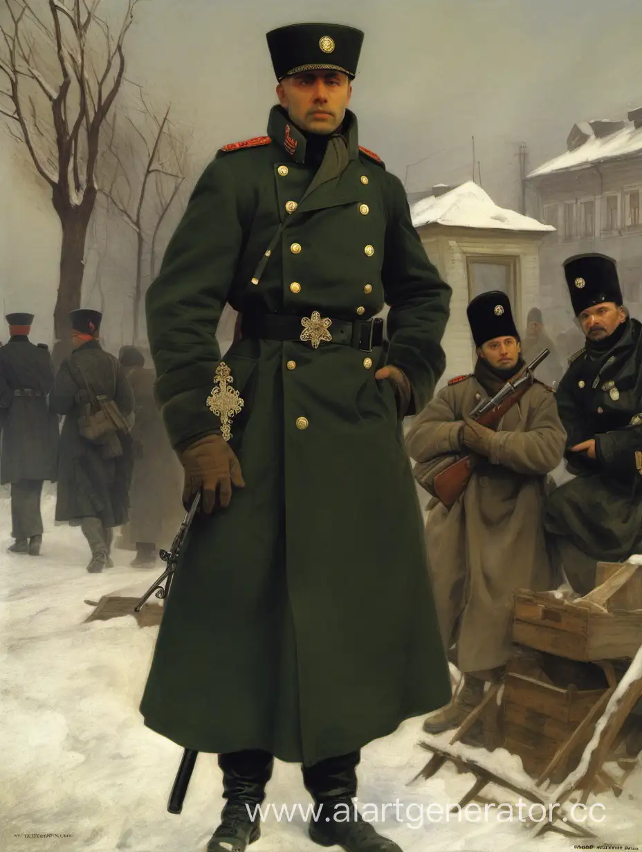 Stavropol-Cityscape-with-Soldier-in-Greatcoat