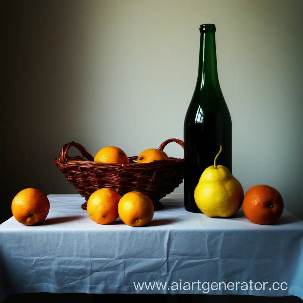 Elegant-Still-Life-Arrangement-on-Table-Captivating-Display-of-Objects
