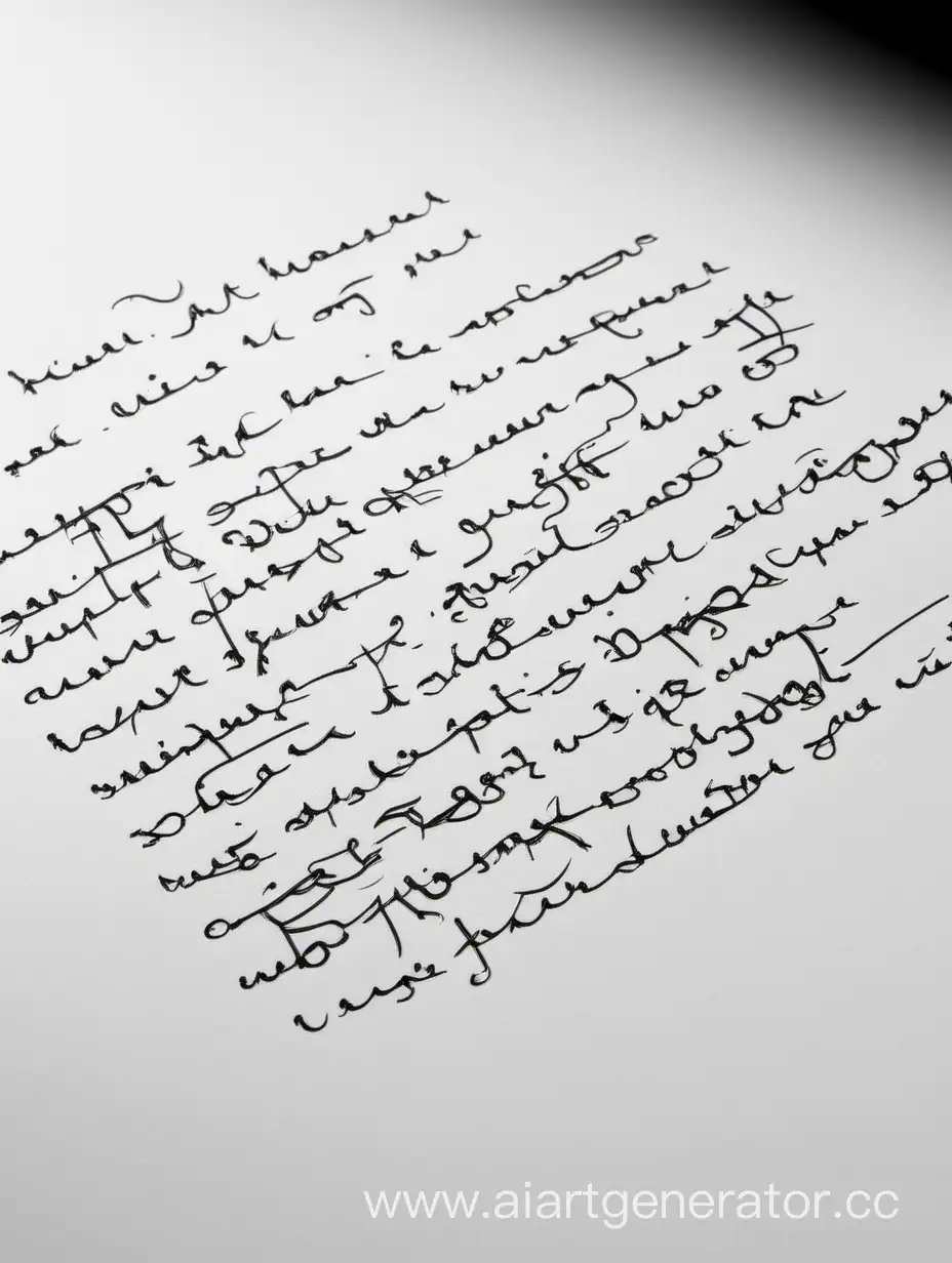 Handwritten-Script-on-Paper