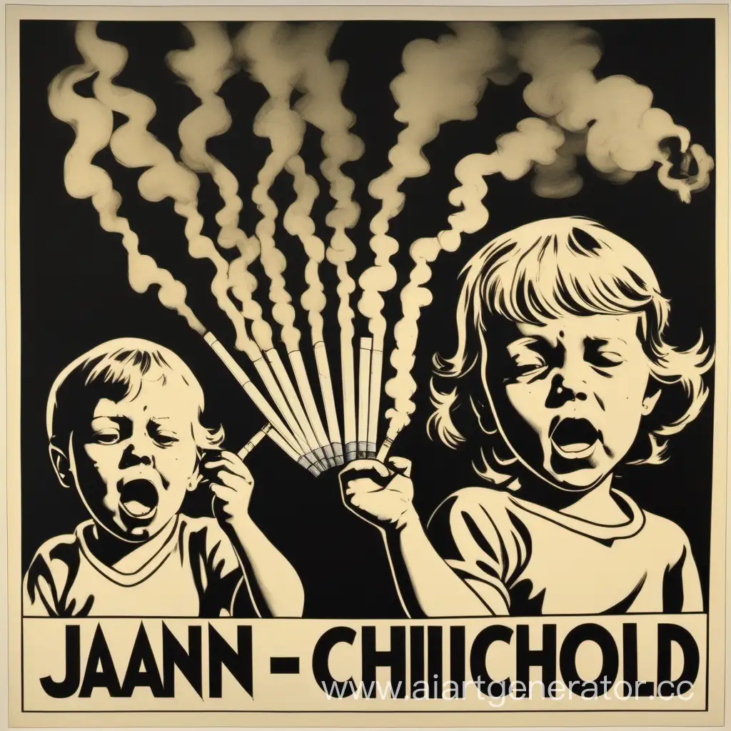 Crying-Children-in-AntiSmoking-Agitation-Poster