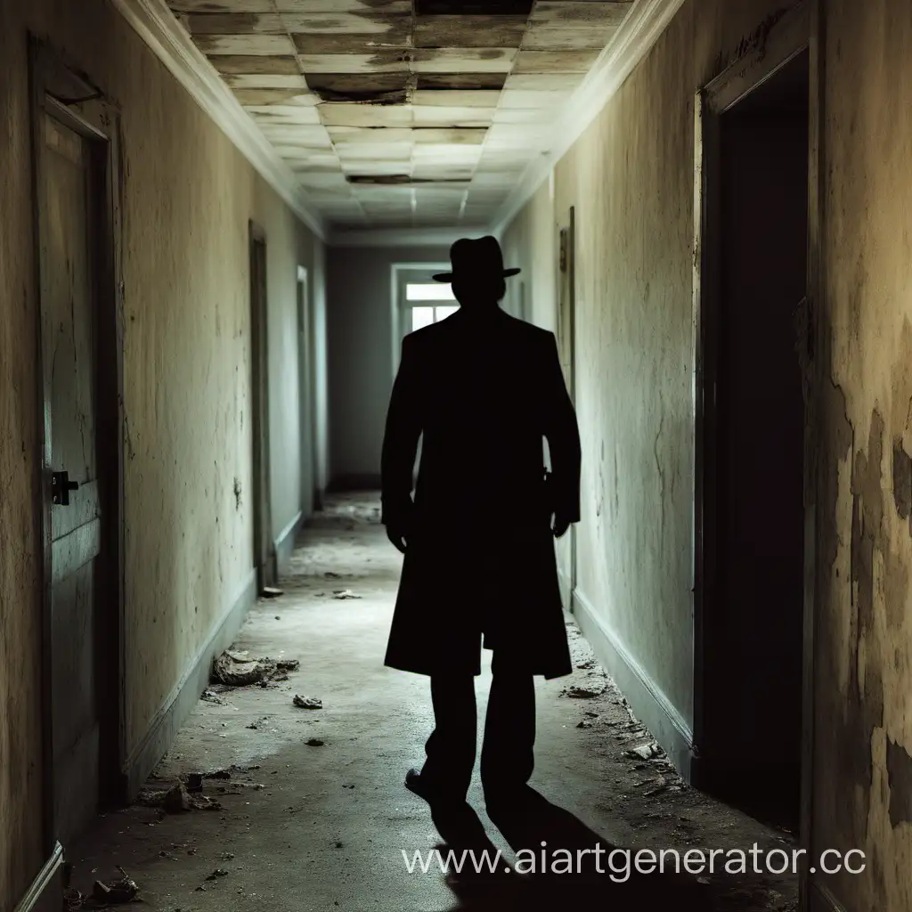 Eerie-Scene-Dead-Man-Standing-in-Corridor-of-Abandoned-Building