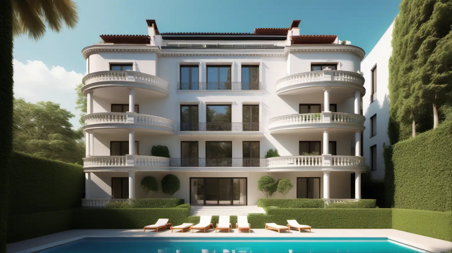 ArchitectDesigned FourFloor Villa with Garden and Pool