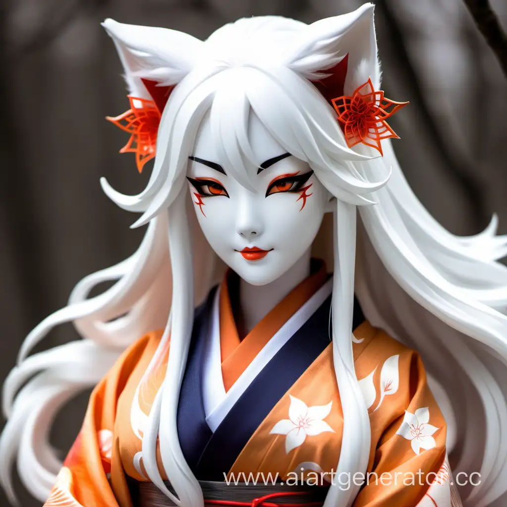 Enchanting-WhiteHaired-Kitsune-Woman-in-Mystical-Attire