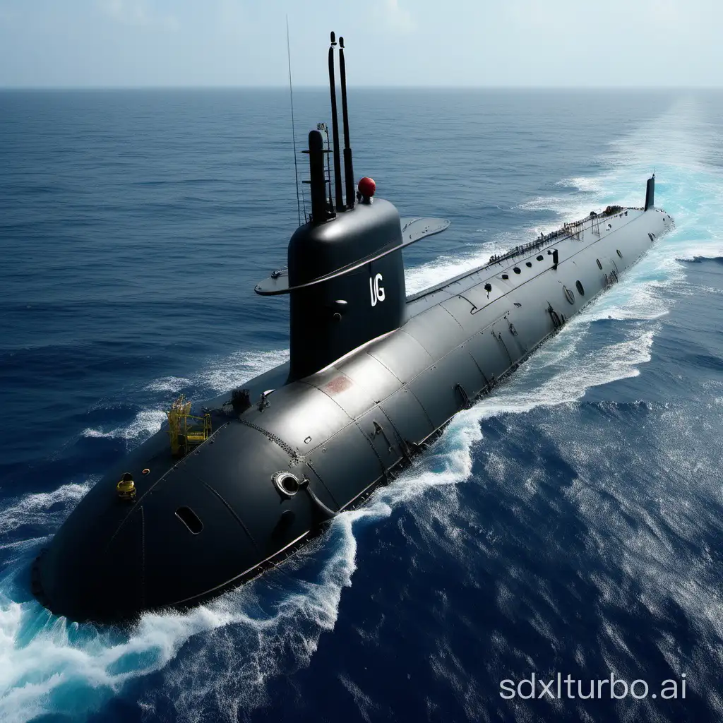 There is a submarine named jiaolong in the deep sea
Ultra clear 4k