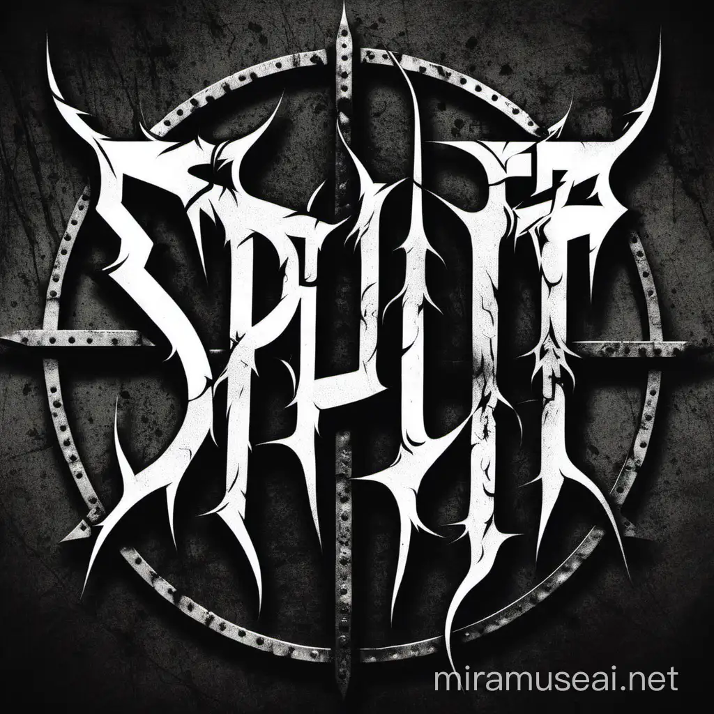 Metal Band SpliTs Iconic Logo Design