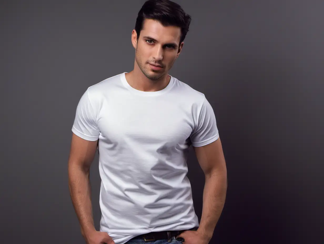 t-shirt model men