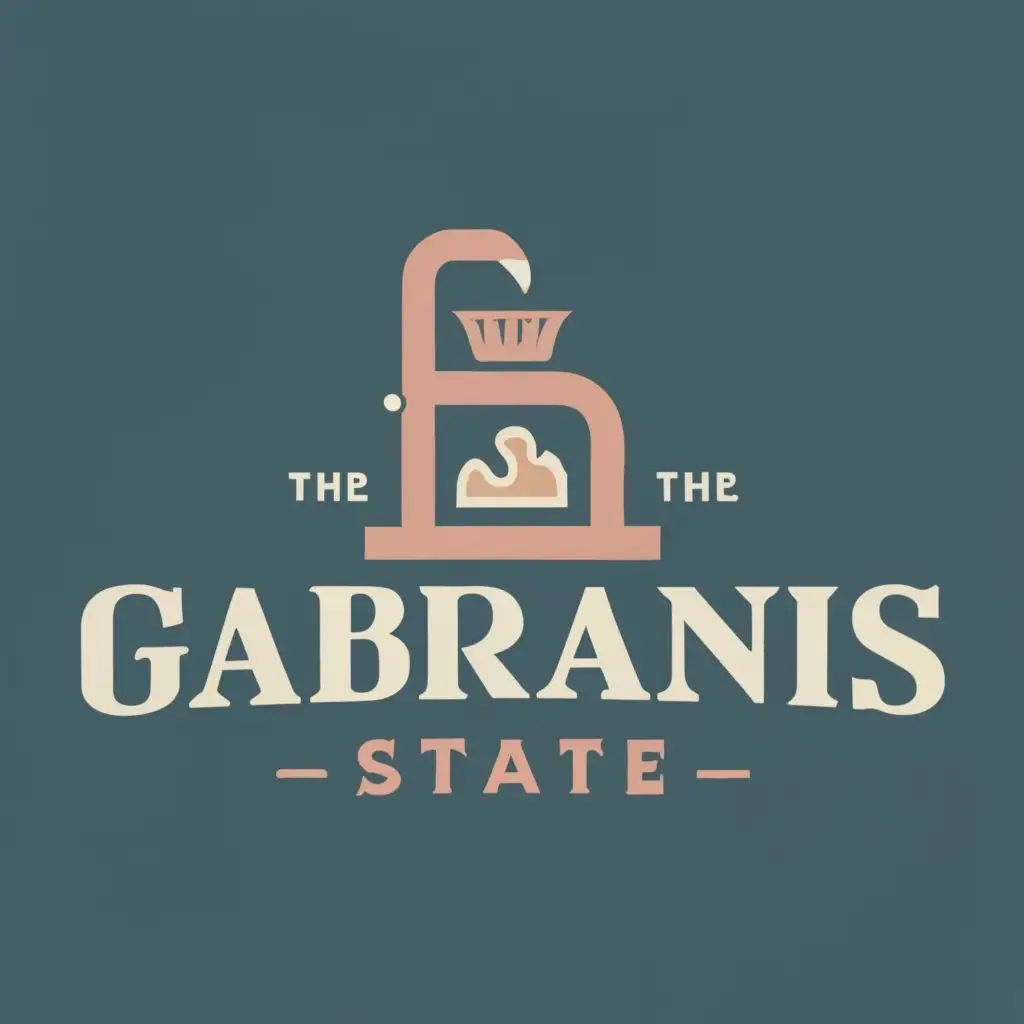 logo, Wood stoves, with the text "Gabranis state", typography, be used in Retail industry