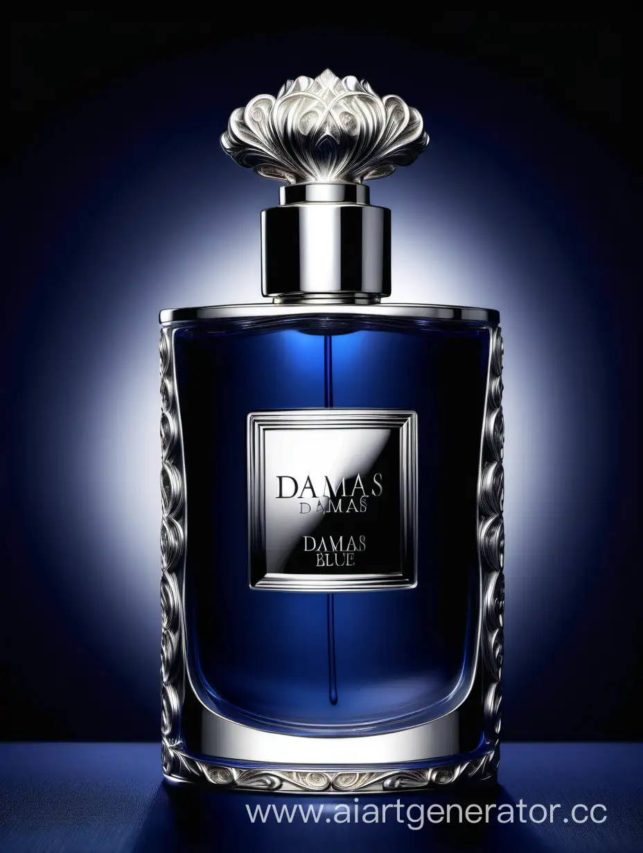 Luxurious-Silver-and-Dark-Blue-Perfume-with-Intricate-3D-Details