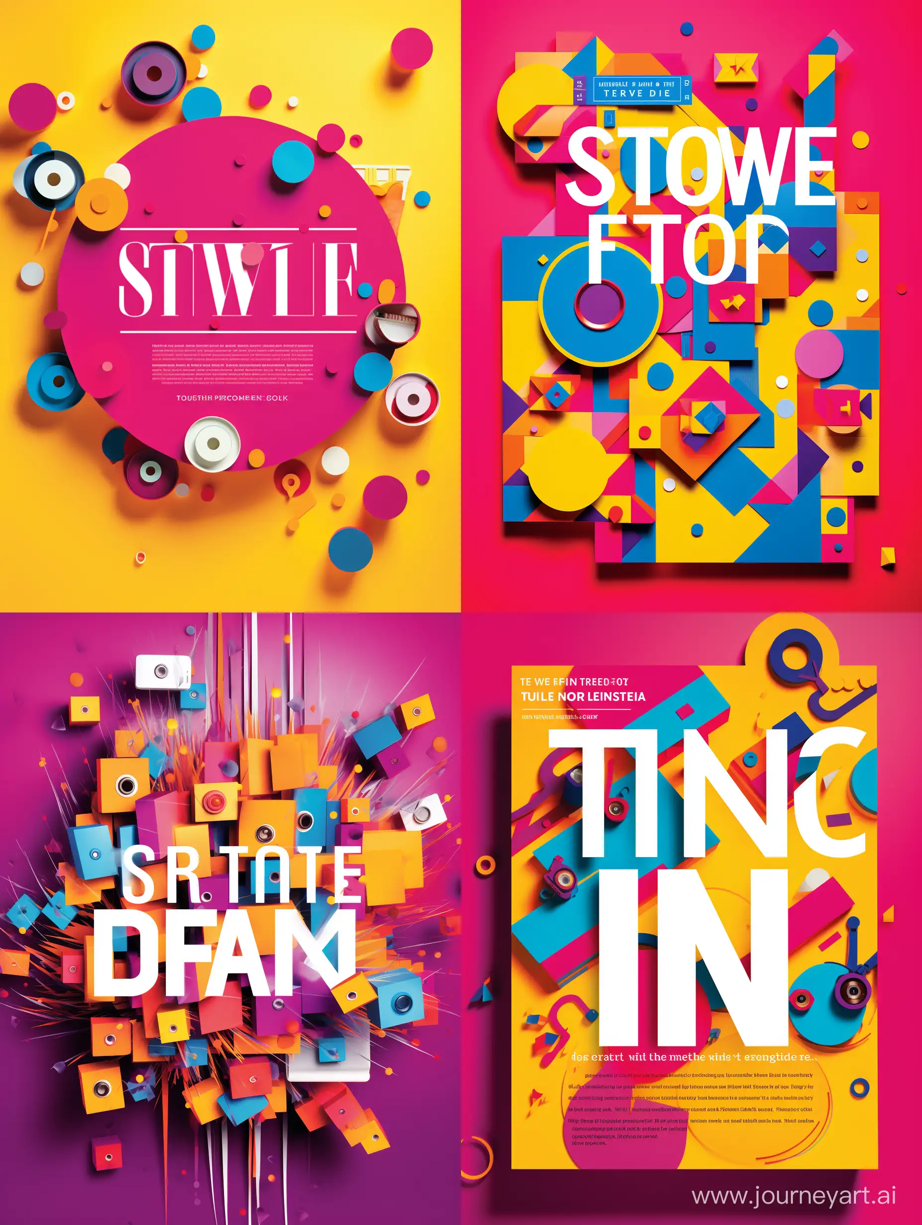 
A vibrant, modern cover featuring the Instagram logo alongside playful visual elements resembling film reels, perhaps intertwining with social media icons to signify the intersection of technology and creativity.
- Bold typography for the title, highlighting "How Reels Work" to draw immediate attention and emphasis.
- Incorporate vivid colors that resonate with Instagram's branding to attract the target audience's attention
At the bottom written 'Designed By - Deva Singh '