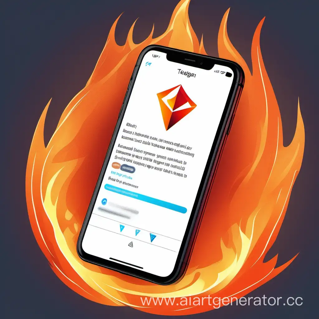 Flame-on-Phone-Screen-HOT-and-Near-Blockchain-Tokens