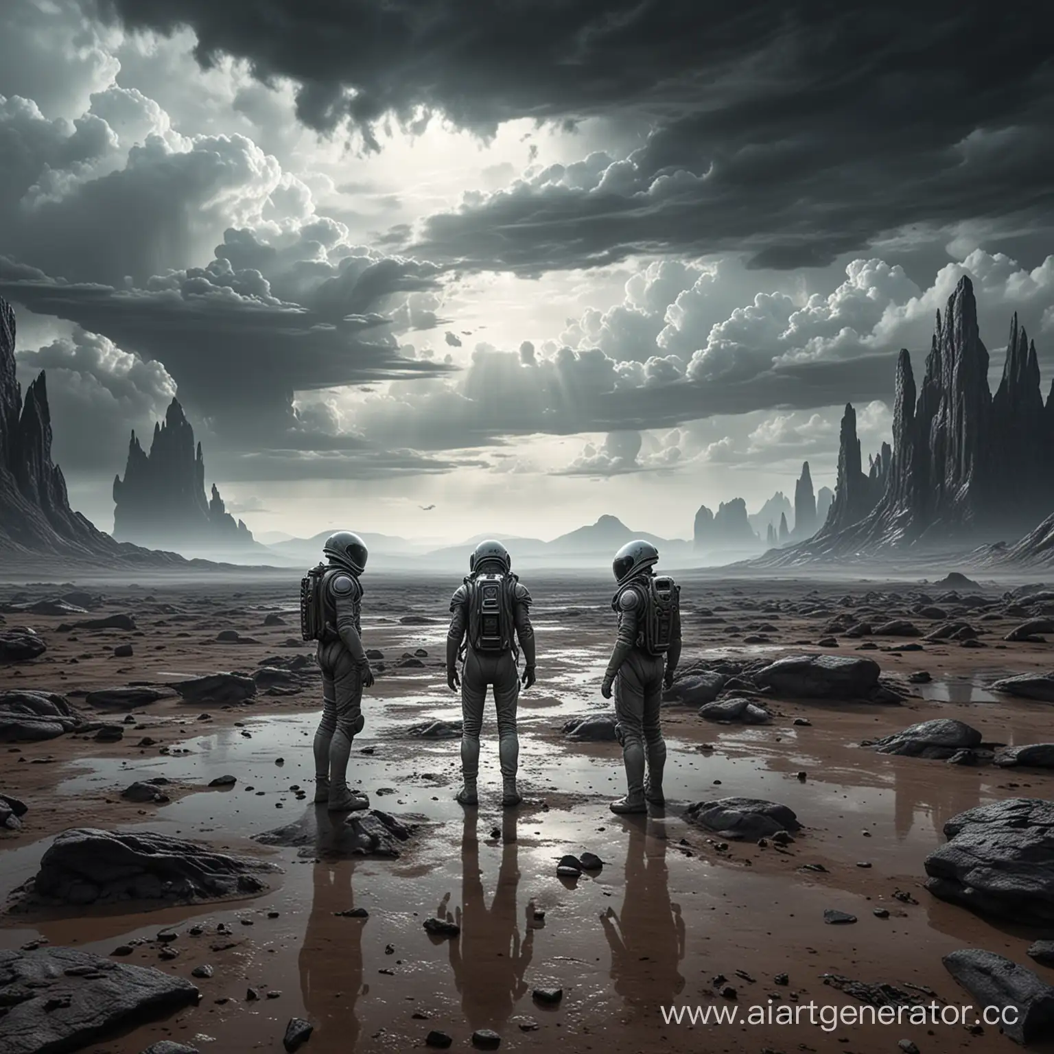 Interstellar-Encounter-Humans-Meeting-Aliens-on-a-Desolate-Alien-Landscape